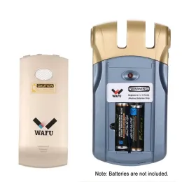 Дверь безопасности Smart Lock Doer легко установить WAFU 018 Pro Electric Door Bock Беспроводной управление с удаленным выключателем