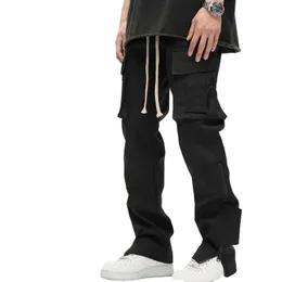 Calça de linho de trabalho ao ar livre calça chinelo algodão pólica esportiva de joggers cargo personalizado calça calça calça