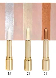 Maquiagem face Highlighters Shimmer Stick Stick à prova d'água Longa Longa Brilhando Creme de Contorno tem 3 cores diferentes9507902