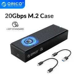 ORICO LSDT 20GBPS M.2 NVME SSD CASE BULINTIN COORING FAN TYPEC M2 PCIE NVME SSD ENCLOSURASORASEROSAROSAROSAROSAROSAROSAROSAROSAROSARSOSEROSEROSEROSEROSEROSEROSEROSEROSEROSEROSEROSEROSEROSEROSEROSEROSEされてください2242 2260 2280 SSD