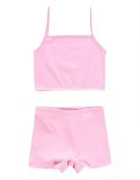 2SetsLot Training Bras Set para meninas Teenage Underwear Conjunto de roupas íntimas de algodão para meninas sutiã for814years1275445