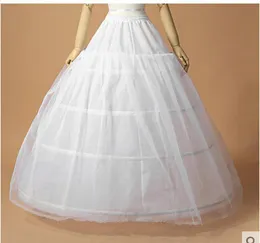 2018 Neues billiges Ballkleid Hochzeit Petticoat mit Spitzenfrauen Unterrock für Brautkleider 4 Hoops gute Qualitätszubehör2027334