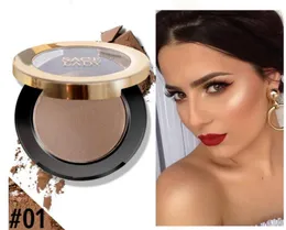 Lasting Contour Powder Makeup Bronzer Palette Make Up Illuminator Highlighter Shimmer Face Powder CosmetIcs Whole5252241