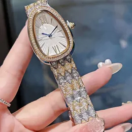 Orologio da donna della moda Diamond Full Diamond Diamond Doppio anello di quarzo assortito