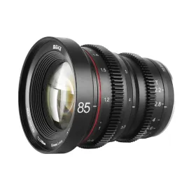 Tillbehör Meike 85mm T2.2 Stor Aperture Manual Focus Prime 4K Cine Lens för Olympus Panasonic M43/Canon RF/Fuji X Mount/Sony E -kameror