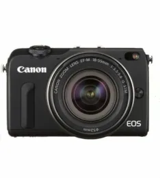 الأجزاء Canon M2 Compact System Camera مع 1855 ملم هي عدسة STM/ المستخدمة