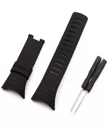 Oglądaj akcesoria dla zegarków Suunto Core Men 100 Wszystkie standardowe bransoletka czarna taśma paska z taśmą 4707057