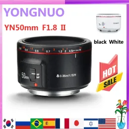 الملحقات yongnuo yn50mm f1.8 II فتحة كبيرة التركيز Auto Focus عدسة صغيرة مع تأثير Super Bokeh لكاميرا Canon EOS 70D 5D3 600D DSLR