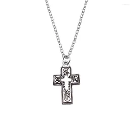 قلادات قلادة 1pcs Openwork Cross Charms Nalle Danile Pendants المجوهرات والإكسسوارات عناصر السلسلة 43 5 سم