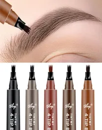 Eyebrow Tattoo Pen 4 Point Eyebrow Pencil Waterproof Tint Microblading Makeup Creates Natural Looking and Stays on 24H Eye beauty 3490974