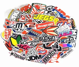 مقاوم للماء 103050100pcs COOL CAR ATORCED SPORTERSION JDM ملصقات GRAFFITI SKATBOARD PHOIN