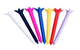 Golfprodukter Zero Friction 5 Prong 70mm Plastic Golfs Tees Multi Color Accessories Spike5451377