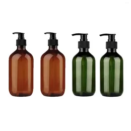 Flüssigseifenspender 1PCS 300/500 ml Tragbare leere Pumpenflaschen Shampoo und Conditioner Langlebige nachfüllbare Behälter