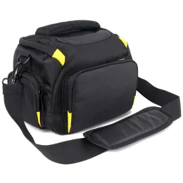 Akcesoria DSLR Camera Bag Wodoodporne wstrząsy nylonowe torba na ramię cyfrowe wideo fotograficzne fotografowanie kamera dla Canon Nikon Sony