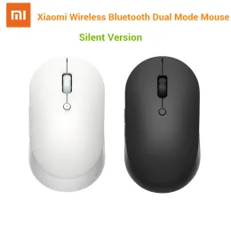 Оригинальные xiaomi Wireless Bluetooth Dual Mode Mouse Silent версия 2,4 ГГц оптоэлектронный подключение Mini Home Office Gaming Mouse