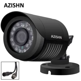 카메라 Azishn AHD 카메라 720p/1080p/5MP CCTV 보안 AHDM AHDM 카메라 HD Ircut Night Vision IP6 야외 총알 카메라 1080p 렌즈