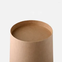 Disposable Cups Straws 100pcs/pack Paper 2.5/4/7/8oz Kraft Coffee Party Supplies Milk For Drinking Bubble