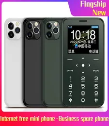 Oryginalne sojowe 7S Mini Mobilne telefony komórkowe 15 -Quot Wyświetlacz Odblokowany kamera pochodni Mp3 HiFi Sound GSM Dzieci CellPhone4498212