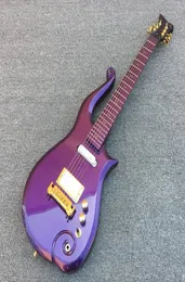 Renkli Prens Bulut Gitar Klasik Elektrikli Sperm Sembolü İçeriler El yapımı OEM Guitarra4071315