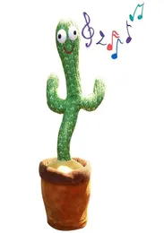 55OFF Dancing Talking Singing Cactus Stoffed Plüschspielzeug Elektronik mit Song Topf Early Education Toys for Kids FunnyToy 50pcs8690148