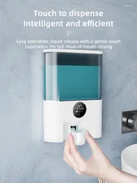 バスルーム用の液体ソープディスペンサー自動マウスウォッシュツール歯ブラシ洗濯機バスルームアクセサリーガーグルカップキット