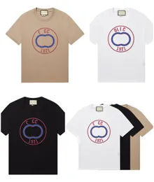 Дизайнерская футболка модная бренда мужчины женщины из рубашки с рубашкой с коротки