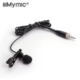 Sennheiser 무선 바디 팩 송신기를위한 전문 Lavalier Lapel 단방향 응축기 마이크 3.5 mm 잠금 장치