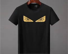 2019 Summer Designer T Shirts For Men Fashion Bag Bugs eyes Printing T Shirt Mens Clothing Italy Luxury Short Sleeve Tshirt552356943