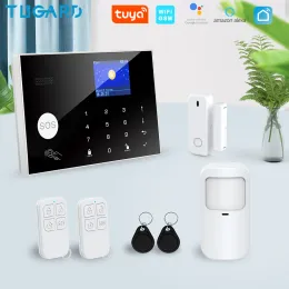 Intercomo Tugard G30 Tuya WiFi GSM Home Ladrão de Segurança de Segurança do Sistema de Alarmes do Sistema de Porta Detector Kit Smart Life Alexa Google Apps Controle
