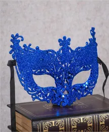 Party Maske Flachgoldpulver Venedig Venedig Spitzenmaske Prom Kostüm Mask6261785