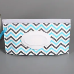 1PC Eco-Friendly Wet Wipes Bag Baby Wipes Box Wet Wipe Box Cleaning Wipes Ziplock Bag Clamshell Snap Strap Wipe Container CaseBaby Wipes Container