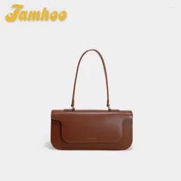 أكياس الكتف Jamhoo Luxury Leather Bag for Women Designer Handbags Fashion Elegant Underarm Ladies Bolas Hobo