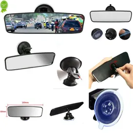 New Wide-angle Rearview with 360 Rotates Adjustable Suction Cup Interior View Mirrors Universal Car Rear Mirror