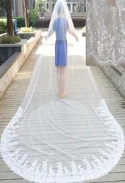 3m 4m Cathedral Wedding Veils Tw