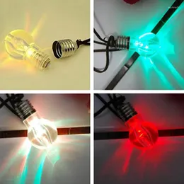 Party Decoration Glowing Flashing Light Up Bulb Led Necklaces Children Girls Boy Toy Glow Necklace Halloween Christmas Supplies