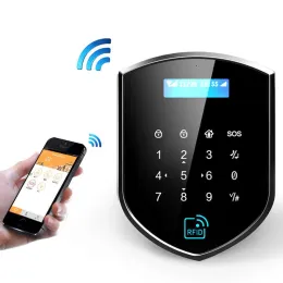 Kits WolfGuard Smart Wireless 2.4GHZ WIFI GSM Home Alarm Security Burglar System DIY Host Door Sensor PIR Motion Detector Kit