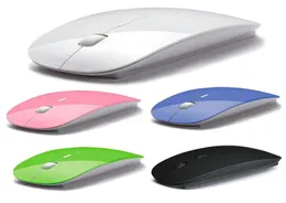 10pcslot جديد 1600 نقطة في البوصة USB اللاسلكي البصري الماوس 24G المتلقي الفأرة Super Slim Mouse لجهاز الكمبيوتر المحمول PC Laptop5906173