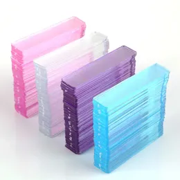 50Pcs False Nail Tips Nail Art Display Stand Acrylic Gel Polish Holder Strip Manicure Tools Nail Holder Practice Display Stand