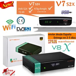 Box Original V8X Satellite Receiver Full HD 1080P h.265 GTMedia V8X Built in wifi upgrade by GTmedia V8 nova v9 prime no app