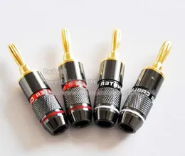 High Quality o Connectors Copper Material Monster Gold-Plated Banana Plug Speaker Adapter/3PAIRS(6PCS)1111538