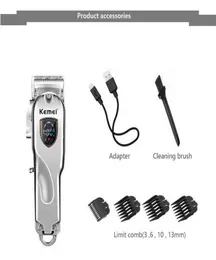 2020 NYA KEMEI KM2010 Electric Professional Barber Clippers Lokala Gold CrossBorder Pro Hair Shaver Trimmers Newcli7822307