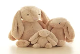 Kawaii Long Eared Bunny Plush Toys for Girls de pelúcia crianças crianças macias de pelúcia de pelúcia 2203149714159