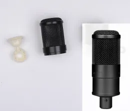 Tillbehör 759 Mikrofon Body Case Shell For DIY Studio Audio Part Black and Golden Color