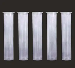 Sacos de embalagem Cartuchos tubos de embalagem 05ml 1ml Tubo de plástico Pacote à prova de crianças transparente para cartucho vape caneta pp pré -rolo 72mm tu5007078