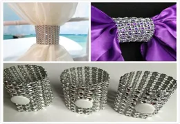 Nouchina di nozze s cristallo perle perle decorazioni di nozze ronestone cover di sedia per matrimoni cover a buon mercato in stock 20151667232