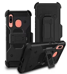 Custodia a fondina per iPhone11 iPhone 12 Mini Pro Max Note10 S20 S30 K51 A20 A10E A30 A70 A7 Rugged Tough Protection W Kickstand Belt 8160551