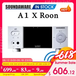 Radio Soundaware A1X 10th DSD Digital Audio Music Player Decoder عالية الجودة تنسيق كامل HIFI Amplifier دعم ROON DLNA