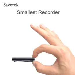 Recorder Savetek Mini Clip USB Stift Voice Activated 8 GB 16 GB Digital Sound Sprachrekorder mit MP3 -Player OTG -Kabel für Android -Telefon