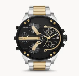 DZウォッチMr Daddy 20 ChronographTwotone Stainless Steels Watch DZ74596740817