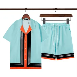 2024 new quality designer Mens Tracksuits Sets Jogger Sweatshirts Sports Jogging Suits man tracksuits Two Piece Set T Shirt Summer Printed Short Sleeve M-3XL #71